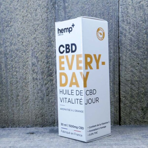 CBD HUILE CHANVRE VITALITE EVERYDAY HEMP+ – Image 2