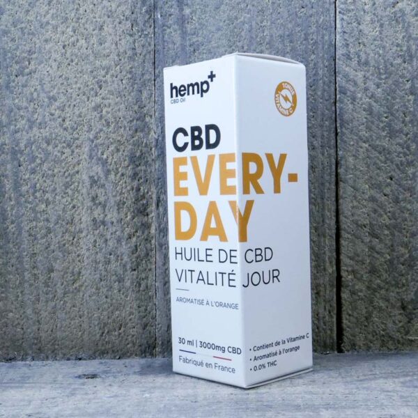 CBD HUILE CHANVRE VITALITE EVERYDAY HEMP+ – Image 3