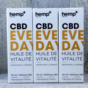 Gamme de produits CBD Hemp+ BIO