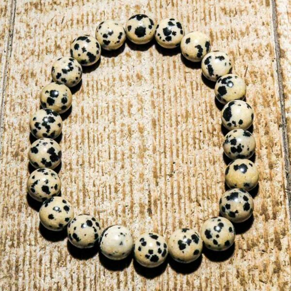 BRACELET JASPE DALMATIEN – Image 3