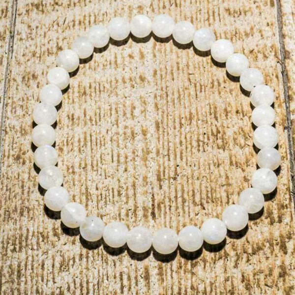 BRACELET PIERRE DE LUNE BLANCHE – Image 2